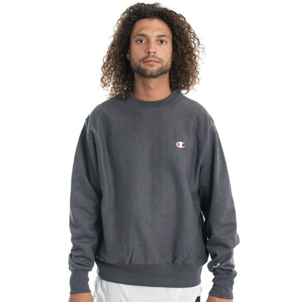 Champion LIFE Mens Reverse Weave Pullover Hoodie Granite Heather 2XL